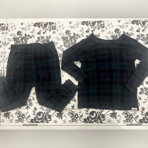 Baby Gap Plaid Green Organic Cotton Set (18-24 MOS)